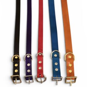 Leather dog collars