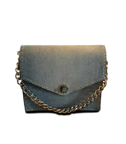 denim handbag