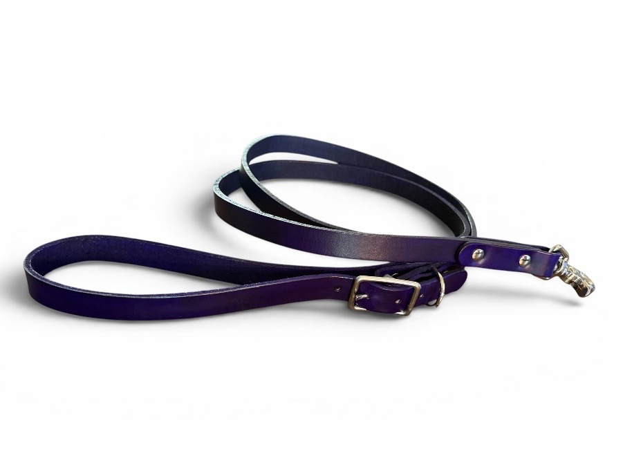 leather dog leash